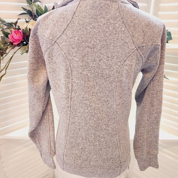 AVALANCHE GRAY ZIP JACKET WITH ZIP POCKETS AND THUMB HOLE SLEEVES SIZE SMALL - Picture 6 of 8